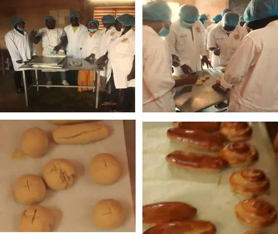 Formation pratique sur la transformation de la patate douce à chair orange en pain: Diversifiez vos activités agricoles avec succès!